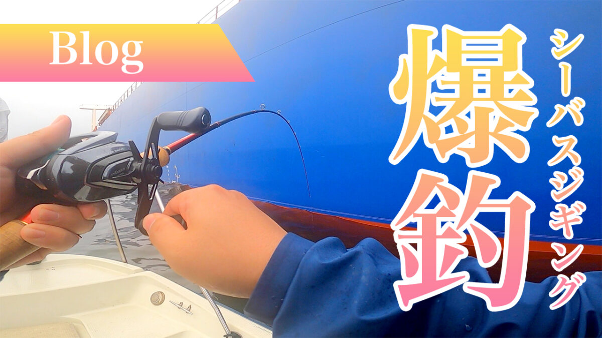 【爆釣】初めて東京湾ボートシーバスでジギングをやってみたらボコボコだった釣り